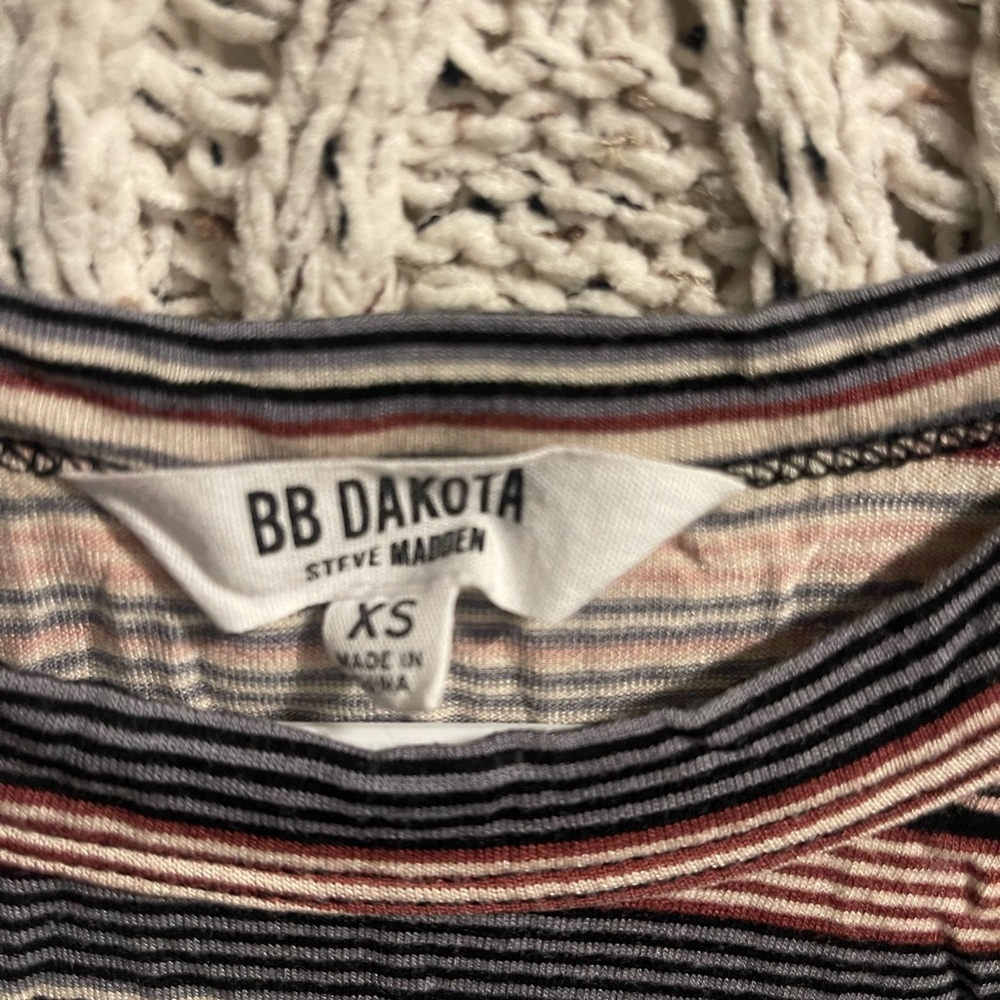BB Dakota Multicolor Striped Tank Top - Picture 2 of 3